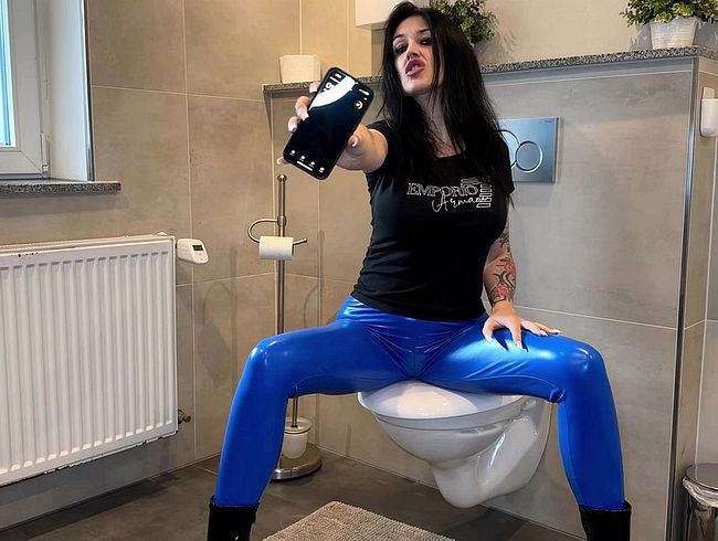 Lady-Meli's Porno Video: wi**s-Timer-Challenge: Wie lange hält dein Loserschw**z durch, kleine wi**shur*?