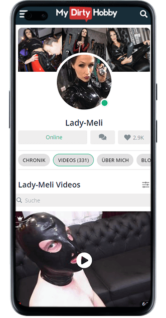 Lady Meli bei MyDirtyHobby